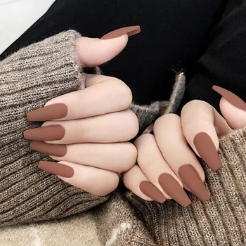 24PCS Fashionable Mid-length Elegent Fake Nails with glue Lady square Detachable Wearable Nail tips for Daily Wear for girls 
24PCS Fashionable Mid-length Elegent Fake Nails with glue Lady square Detachable Wearable Nail tips for Daily Wear for girls