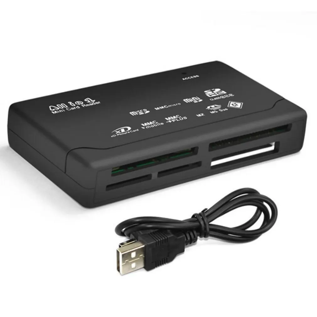 Memory Card Reader Mini 26-In-1 Usb 2.0 High Speed Voor Cf Xd Sd MS Sdhc Met led Licht Kaartlezer
Memory Card Reader Mini 26-In-1 Usb 2.0 High Speed Voor Cf Xd Sd MS Sdhc Met led Licht Kaartlezer