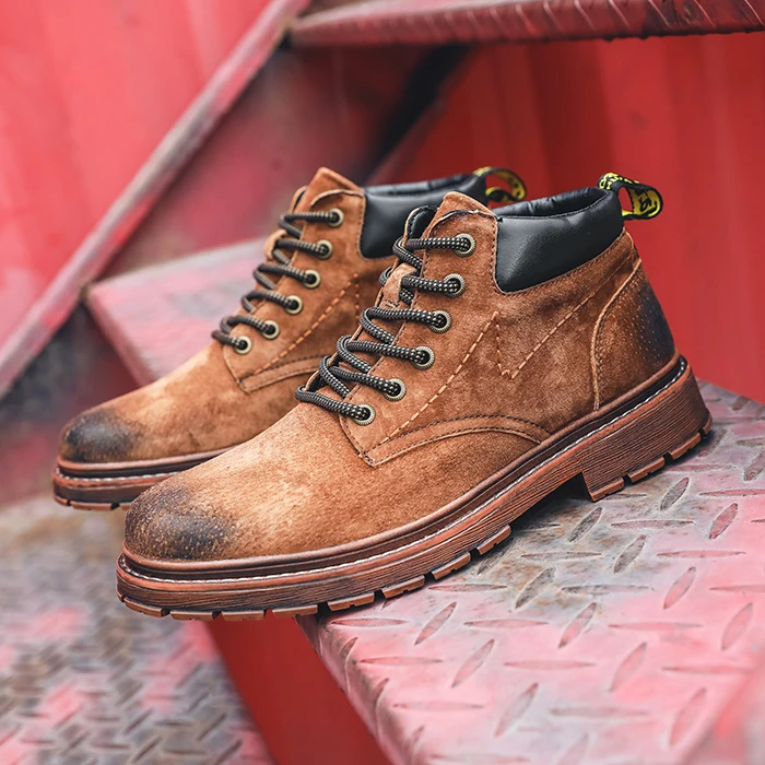 Original Men Work Boots Brand Combat Boots For Male Non-Slip Trekking Shoes For Men Genuine Leather Mens Tactical Military Boots
Original Men Work Boots Brand Combat Boots For Male Non-Slip Trekking Shoes For Men Genuine Leather Mens Tactical Military Boots