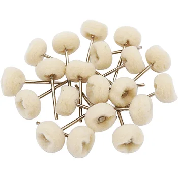 Professional 20Pcs 2.35mm Polishing Tool Woollen Polishing Buffing Wheel Jewelry Grinding Polishing Abrasive Tool for Jeweler
Professional 20Pcs 2.35mm Polishing Tool Woollen Polishing Buffing Wheel Jewelry Grinding Polishing Abrasive Tool for Jeweler