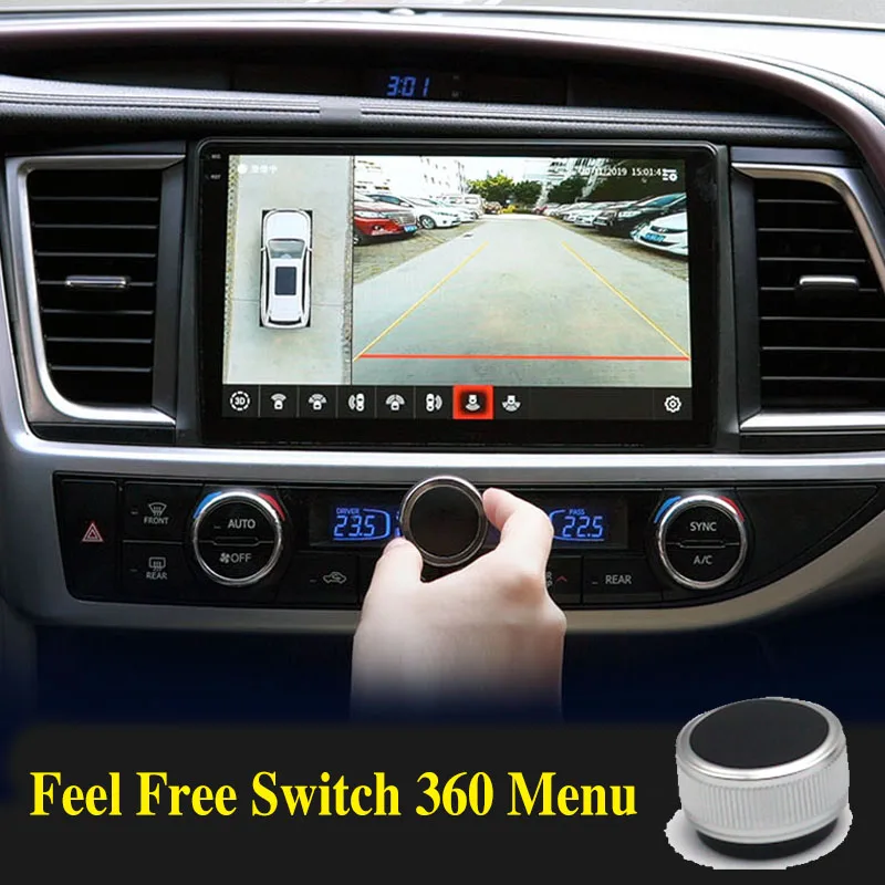 360 BirdView Panorama Front/Left Side/Right Side/Rear View Camera Car Driving Recorder Night Vision System 3D HD High Definition
360 BirdView Panorama Front/Left Side/Right Side/Rear View Camera Car Driving Recorder Night Vision System 3D HD High Definition