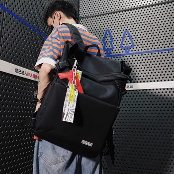 Backpack male hip-hop tide brand large-capacity couple travel backpack bf wind infire high school student bag
Backpack male hip-hop tide brand large-capacity couple travel backpack bf wind infire high school student bag