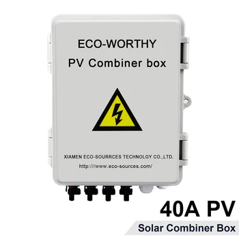 4 String PV Combiner Box with Lightning Arreste, 12A Rated Current Fuse and Circuit Breakers for On/Off Grid Solar Panel System
4 String PV Combiner Box with Lightning Arreste, 12A Rated Current Fuse and Circuit Breakers for On/Off Grid Solar Panel System