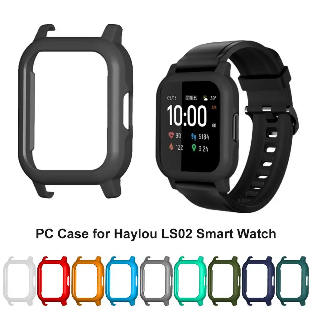 10 Colors Smart Watch Protective Case for Haylou LS02 Hard PC Shockproof Anti-fall Cover Shell Smartwatch Accessories
10 Colors Smart Watch Protective Case for Haylou LS02 Hard PC Shockproof Anti-fall Cover Shell Smartwatch Accessories