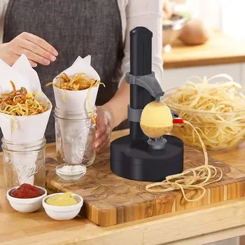 Automatic Electric Potato Fruit Peeling Machine Multifunctional Peeler Tool Kitchen Peeler Peel Fruit Vegetable Rapide RT99
Automatic Electric Potato Fruit Peeling Machine Multifunctional Peeler Tool Kitchen Peeler Peel Fruit Vegetable Rapide RT99