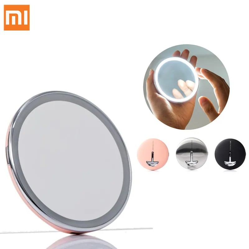 Xiaomi HD Makeup Mirror with LED Color Light Cosmetic Mirror Mini Portable Touch Control Sensing Mirror For Beauty Makeup Tool
Xiaomi HD Makeup Mirror with LED Color Light Cosmetic Mirror Mini Portable Touch Control Sensing Mirror For Beauty Makeup Tool