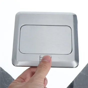 16A All Aluminum Silver Panel Pops Up Floor Socket Germany British EU Standard Power Outlet With USB Charging Port 5V 1A
16A All Aluminum Silver Panel Pops Up Floor Socket Germany British EU Standard Power Outlet With USB Charging Port 5V 1A