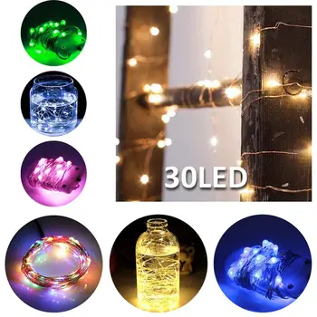 Copper Wire 30LED Fairy String Fairy Light Super Bright Festival Garden Xmas Decor Durable Romantic Yard Landscape Lamp Outdoor
Copper Wire 30LED Fairy String Fairy Light Super Bright Festival Garden Xmas Decor Durable Romantic Yard Landscape Lamp Outdoor