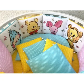 Комплект в круглую/овальную кроватку "Мультяшки" Комплекты в круглую/овальную кроватку
Комплект в круглую/овальную кроватку "Мультяшки" Комплекты в круглую/овальную кроватку