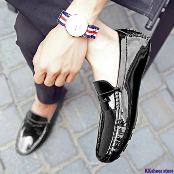 Split Genuine Leather Mens Loafers Luxury Brand 2020 Fashion Handmade Moccasins Men Casual Shoes Black Slip On Men's Boat Shoe 
Split Genuine Leather Mens Loafers Luxury Brand 2020 Fashion Handmade Moccasins Men Casual Shoes Black Slip On Men's Boat Shoe