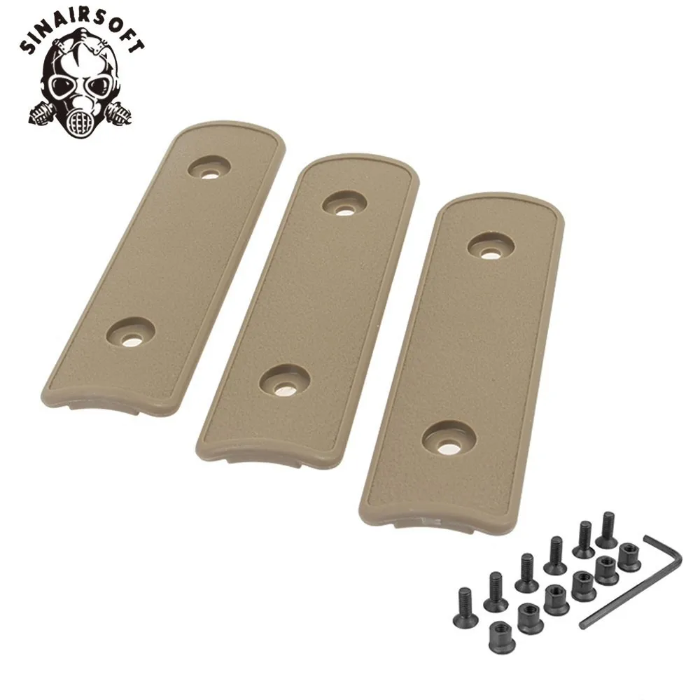 Tactical 4" High Impact Polymer Rail Panel Section Handguard Cover For KeyMod Rail Handguard Forend Paintball Shooting 3pcs/pack
Tactical 4" High Impact Polymer Rail Panel Section Handguard Cover For KeyMod Rail Handguard Forend Paintball Shooting 3pcs/pack