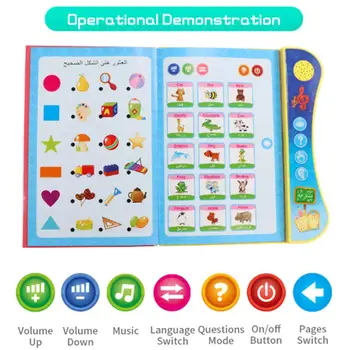 Electronic Language Machine E-book Kids Learning Book Baby Learning Toy Reading Book Educational Tablet Toys
Electronic Language Machine E-book Kids Learning Book Baby Learning Toy Reading Book Educational Tablet Toys