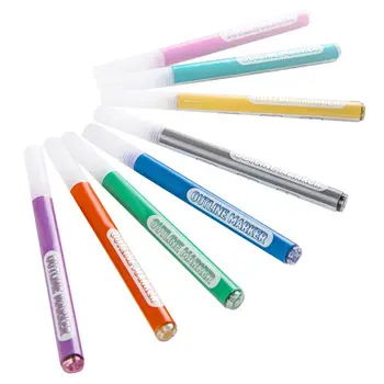 Hot Selling 8 Color Double Line Outline Pen Highlighter Marker Pen for Drawing Painting Scrap Book Card DIY Diary
Hot Selling 8 Color Double Line Outline Pen Highlighter Marker Pen for Drawing Painting Scrap Book Card DIY Diary