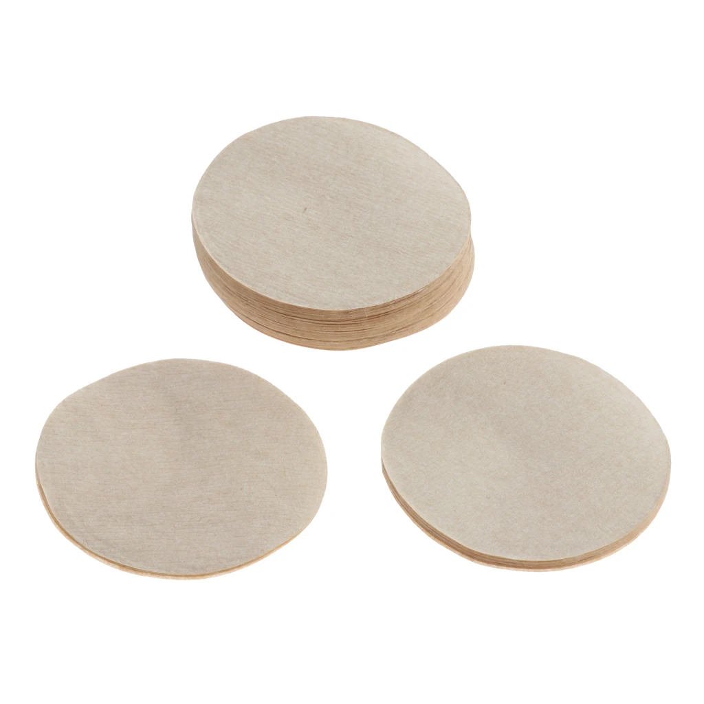 Baoblaze 100 Replacements Unbleached Brown Paper Coffee Disposable Filters Baoblaze 100 Replacements Unbleached Brown Paper Coffee Disposable Filters