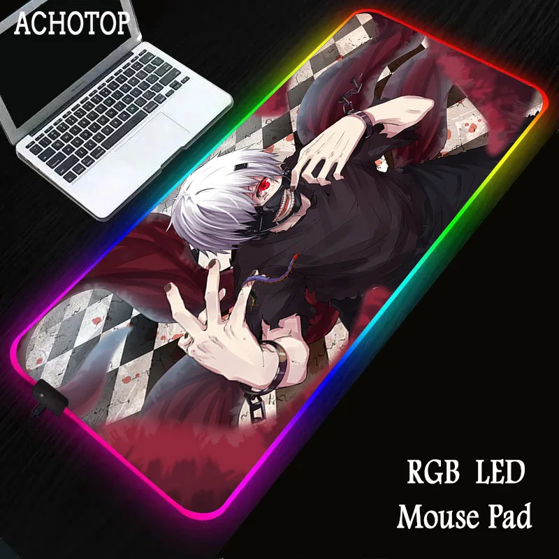 Tokyo Ghoul RGB Gaming Mouse Pad Large Computer Mouse Pad Anime Mousepad Backlight Mause Pad Carpet Keyboard Desk Mat
Tokyo Ghoul RGB Gaming Mouse Pad Large Computer Mouse Pad Anime Mousepad Backlight Mause Pad Carpet Keyboard Desk Mat