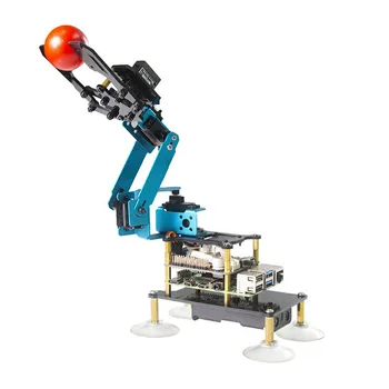 Aluminum Alloy Extensible Four-legged Robotic Arm Robot for Raspberry Pi4/3 Model B+/B (No Development Board)
Aluminum Alloy Extensible Four-legged Robotic Arm Robot for Raspberry Pi4/3 Model B+/B (No Development Board)