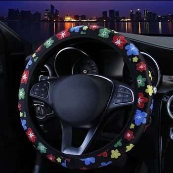 38CM Steering Wheel Cover Car Steering Wheel Cover For Women Wheel Cover Flower Print Anti-Slip Car Accessories 2019 New arrival
38CM Steering Wheel Cover Car Steering Wheel Cover For Women Wheel Cover Flower Print Anti-Slip Car Accessories 2019 New arrival