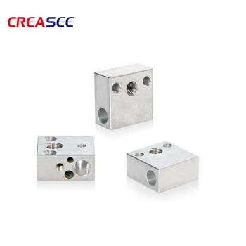 CREASEE 5pcs 3D printer accessories CR-10 heating block Ender-3 nozzle heating aluminum block I3 printer universal heating block
CREASEE 5pcs 3D printer accessories CR-10 heating block Ender-3 nozzle heating aluminum block I3 printer universal heating block