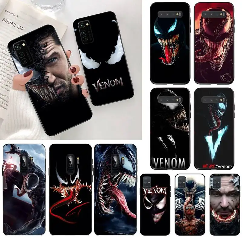 YJZFDYRM Marvel Hero Venom Cover Black Soft Shell Phone Case for Samsung S20 plus Ultra S6 S7 edge S8 S9 plus S10 5G lite 2020
YJZFDYRM Marvel Hero Venom Cover Black Soft Shell Phone Case for Samsung S20 plus Ultra S6 S7 edge S8 S9 plus S10 5G lite 2020
