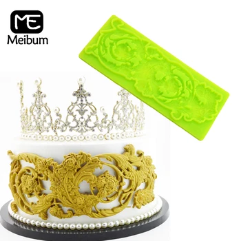 Meibum Vine Flower Pattern Fondant Cake Mold Wedding Paste Sugar Craft Pastry Border Decorate Mould Chocolate Candy Baking Pan 
Meibum Vine Flower Pattern Fondant Cake Mold Wedding Paste Sugar Craft Pastry Border Decorate Mould Chocolate Candy Baking Pan