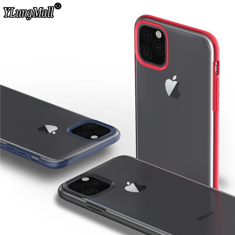 Luxury Matte PC + Silicone Coque Cover For iPhone 11 Pro Max 2019 Case Fundas iPhone X XR XS MAX 7 8 Plus Phone Cases Back Cover
Luxury Matte PC + Silicone Coque Cover For iPhone 11 Pro Max 2019 Case Fundas iPhone X XR XS MAX 7 8 Plus Phone Cases Back Cover