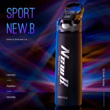 Tritan material does not contain bisphenol A portable adult outdoor sports plastic water bottle straw cup
Tritan material does not contain bisphenol A portable adult outdoor sports plastic water bottle straw cup