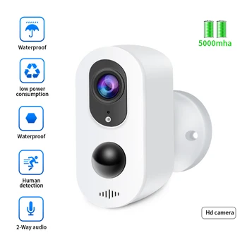 Mini IP Solar Smart Wifi Camera 1080p 64G with Battery Powered Waterproof IP66 Night Vision Video Surveillance Two Way Audio
Mini IP Solar Smart Wifi Camera 1080p 64G with Battery Powered Waterproof IP66 Night Vision Video Surveillance Two Way Audio