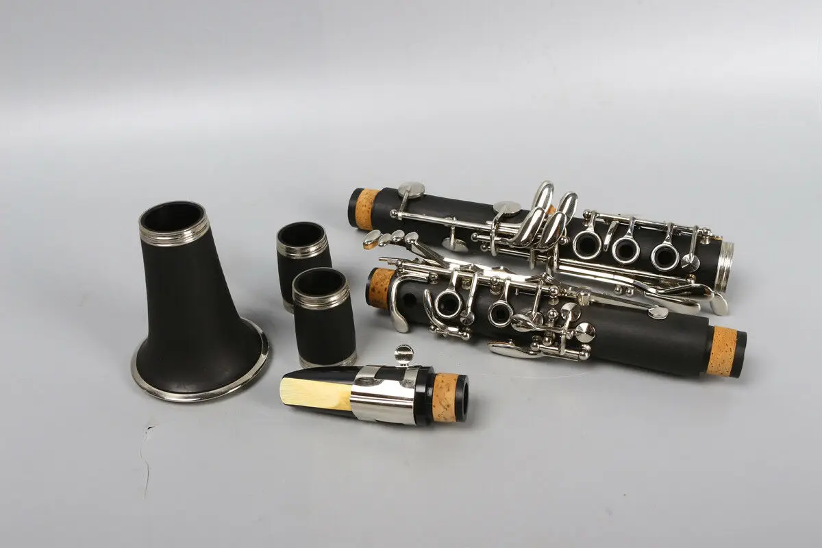 Новый C Ключ кларнет Ebonite, деревянный никелированный ключ с чехлом, улучшенная модель
Новый C Ключ кларнет Ebonite, деревянный никелированный ключ с чехлом, улучшенная модель