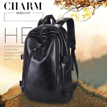 Simple Style Casual Waterproof Zipper Laptop Bag Backpack PU Leather School Rucksack Large Capacity Outdoor Travel Bags
Simple Style Casual Waterproof Zipper Laptop Bag Backpack PU Leather School Rucksack Large Capacity Outdoor Travel Bags