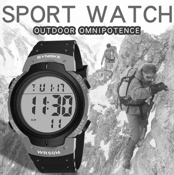 Digital Watch SYNOKE Hot Multi-Function 50M Waterproof Watch LED Digital Double Action Watch relogio digital спортивные часы
Digital Watch SYNOKE Hot Multi-Function 50M Waterproof Watch LED Digital Double Action Watch relogio digital спортивные часы