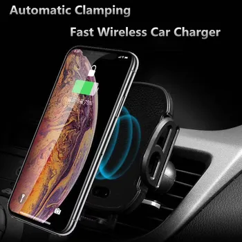 Automatic Car Phone Holder Wireless Charging 10W Auto Vehicle Induction Charge For Xiaomi Phone Cradle Stand Charger For Samsung
Automatic Car Phone Holder Wireless Charging 10W Auto Vehicle Induction Charge For Xiaomi Phone Cradle Stand Charger For Samsung