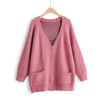 Autumn new women's European and American style V-neck long-sleeved loose back small elephant cardigan sweater women's
Autumn new women's European and American style V-neck long-sleeved loose back small elephant cardigan sweater women's