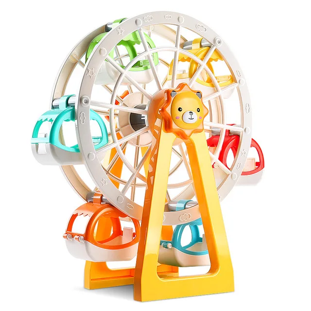 26Pcs Big Size Ferris Wheel Set Happy Park City Lion Windmill Model Building Blocks Compatible Duploed Figure Toys Baby Gift
26Pcs Big Size Ferris Wheel Set Happy Park City Lion Windmill Model Building Blocks Compatible Duploed Figure Toys Baby Gift