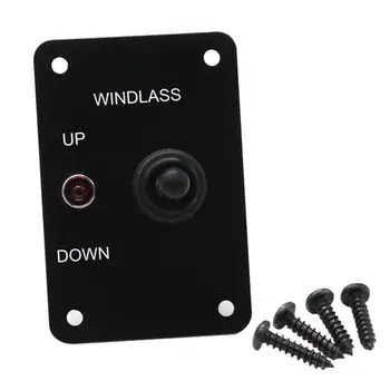 New 1pc Windlass Control 1pc Windlass Control Panel 12V 15A PVC Start Aluminum LED Indicator Light For Control Marine Windlass
New 1pc Windlass Control 1pc Windlass Control Panel 12V 15A PVC Start Aluminum LED Indicator Light For Control Marine Windlass