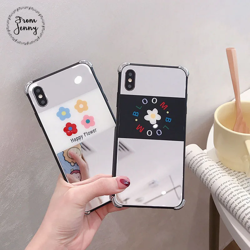 From Jenny Flower mirror for iPhone x xr max 8 6s 7 8 Plus simple letter phone glass protection hard shell
From Jenny Flower mirror for iPhone x xr max 8 6s 7 8 Plus simple letter phone glass protection hard shell
