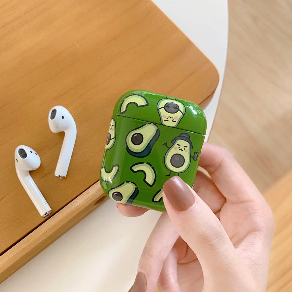Luxury Avocado Case Wireless Bluetooth Headphone Case For Airpods 2 Case Protection Cover For Apple Air Pods Earpods Accessories
Luxury Avocado Case Wireless Bluetooth Headphone Case For Airpods 2 Case Protection Cover For Apple Air Pods Earpods Accessories