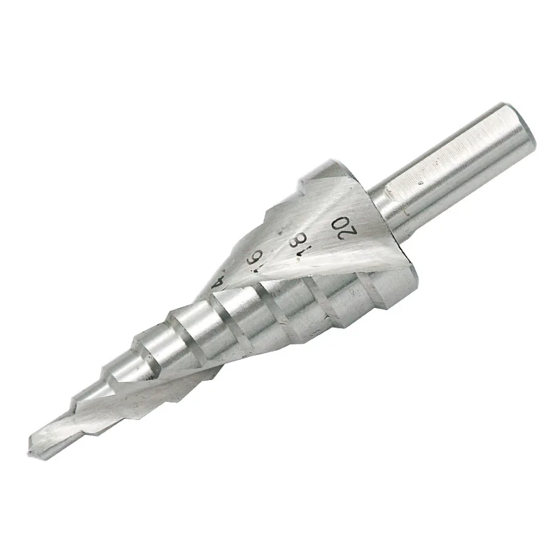 4241 Material Triangular Handle White Crystal Spiral Groove Step Drill bao ta zuan Multi-functional Drill Bit 4-20
4241 Material Triangular Handle White Crystal Spiral Groove Step Drill bao ta zuan Multi-functional Drill Bit 4-20