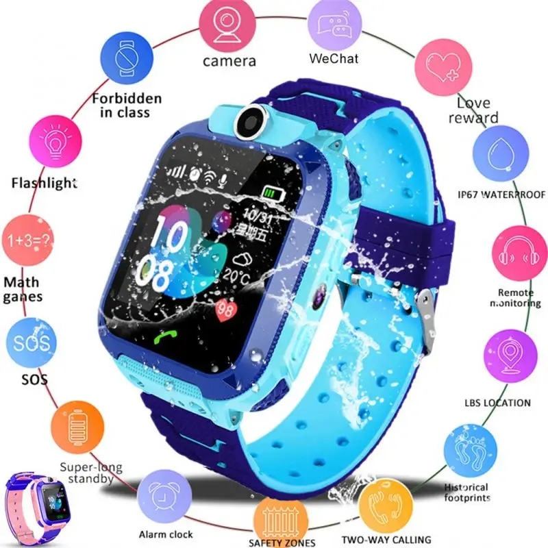 Q12 Smart Watch Children GPS Phone Smart 1.44 Inch Watch Smart Watch Tracker 6 Dial Call Voice Chat Wearable Devices New
Q12 Smart Watch Children GPS Phone Smart 1.44 Inch Watch Smart Watch Tracker 6 Dial Call Voice Chat Wearable Devices New
