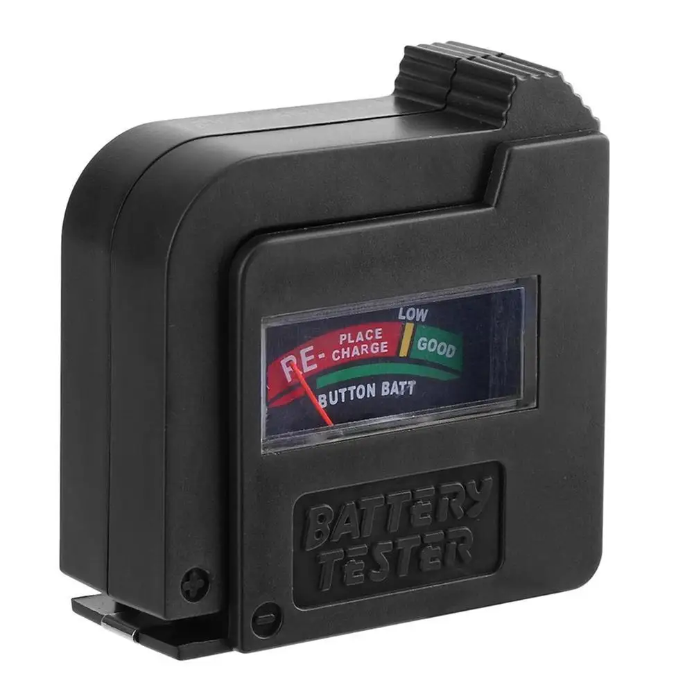 BT860 Battery Tester Universal Battery Volt Tester AA AAA CD 9V Button Cell Instrumentation Power Battery Tester Checker
BT860 Battery Tester Universal Battery Volt Tester AA AAA CD 9V Button Cell Instrumentation Power Battery Tester Checker