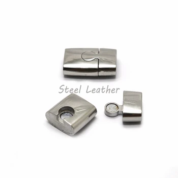 Custom Logo 10pcs/lot Hole: 10*3mm Stainless steel Magnetic Clasp DIY Jewelry making leather cord Watch bracelet chain clasps
Custom Logo 10pcs/lot Hole: 10*3mm Stainless steel Magnetic Clasp DIY Jewelry making leather cord Watch bracelet chain clasps