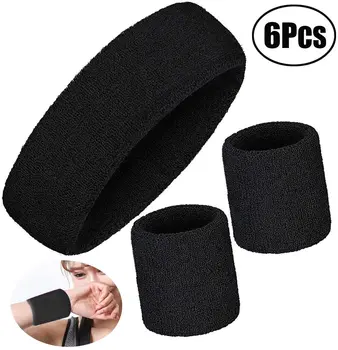 Lvcky 6 Pieces Includes 2 Pieces Sports Headband and 4 Pieces Wristbands Sweatbands Colorful Cotton Striped Sweatband Set
Lvcky 6 Pieces Includes 2 Pieces Sports Headband and 4 Pieces Wristbands Sweatbands Colorful Cotton Striped Sweatband Set
