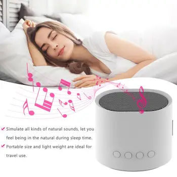 Intelligent sleep AIDs White Noise Machine USB Rechargeable Timed Shutdown Sleep Sound Machine For Sleeping Relaxation For Baby
Intelligent sleep AIDs White Noise Machine USB Rechargeable Timed Shutdown Sleep Sound Machine For Sleeping Relaxation For Baby
