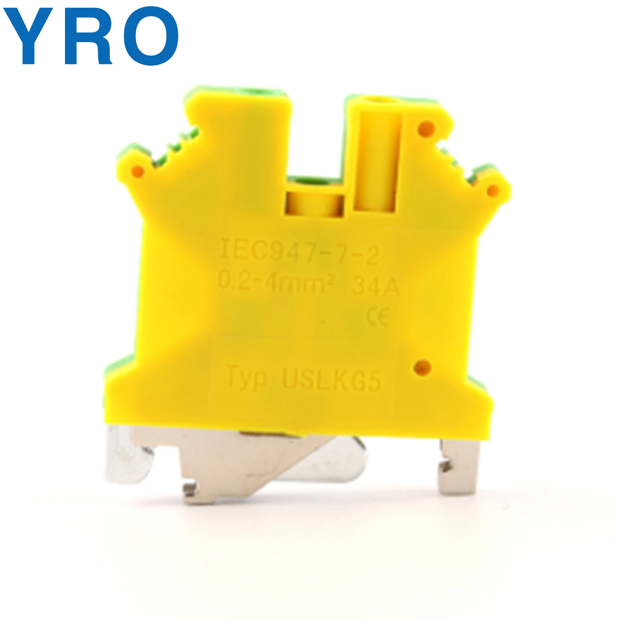 Din Rail Terminal Block USLKG-5N Connector Return Pull Type Spring Connection Screwless Copper Conductor
Din Rail Terminal Block USLKG-5N Connector Return Pull Type Spring Connection Screwless Copper Conductor