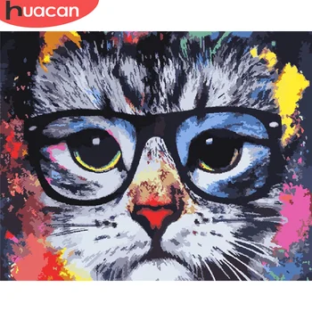HUACAN DIY Coloring By Number Kits Home Decor Painting By Numbers Cat Animal Drawing On Canvas Pictures HandPainted Art Gift
HUACAN DIY Coloring By Number Kits Home Decor Painting By Numbers Cat Animal Drawing On Canvas Pictures HandPainted Art Gift
