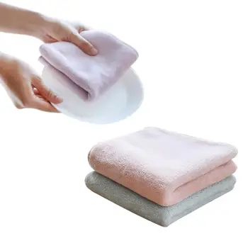 3Pcs/Pack Scouring Cloth Solid Color Absorbent Microfiber Pad Glass Cup Cleaning Cloth Kitchen Table Towels 30*30cm
3Pcs/Pack Scouring Cloth Solid Color Absorbent Microfiber Pad Glass Cup Cleaning Cloth Kitchen Table Towels 30*30cm