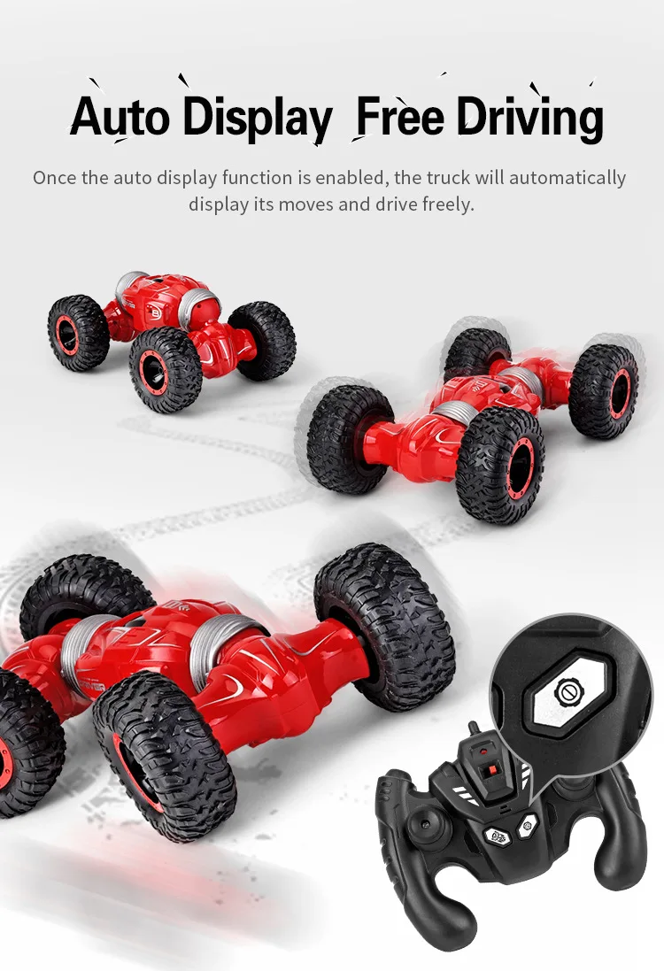 SHAREFUNB Q70 RC Car Radio Control 2.4GHz 4WD Twist Desert Cars Off Road Buggy Toy High Speed Climbing RC Car Kids Children Toys