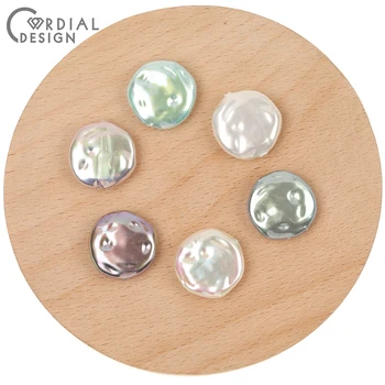 Cordial Design 18*18mm 100Pcs Imitation Pearl Beads/Jewelry Accessories/Aurora Effect/Round/Earring Findings/DIY Beads Making 
Cordial Design 18*18mm 100Pcs Imitation Pearl Beads/Jewelry Accessories/Aurora Effect/Round/Earring Findings/DIY Beads Making