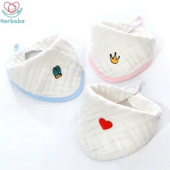 Herbabe 3pcs Baby Bibs 100% Cotton Muslin Newborn Infant Burp Cloth Toddler Smock Bandana Bibs Feeding Accessories Baby Things
Herbabe 3pcs Baby Bibs 100% Cotton Muslin Newborn Infant Burp Cloth Toddler Smock Bandana Bibs Feeding Accessories Baby Things