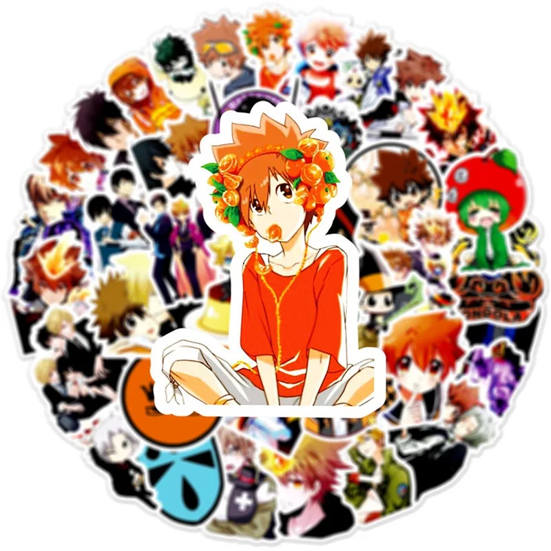 Anime Katekyo Hitman Reborn Graffiti Stickers for Laptop Skardboard Bike Motorcycle Cartoon Anime Decorative Stationery Stickers
Anime Katekyo Hitman Reborn Graffiti Stickers for Laptop Skardboard Bike Motorcycle Cartoon Anime Decorative Stationery Stickers