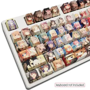 108 keys/set PBT 5 sides Dye Sublimation keycaps OEM profile for MX switches mechanical keyboard comics and animation key caps
108 keys/set PBT 5 sides Dye Sublimation keycaps OEM profile for MX switches mechanical keyboard comics and animation key caps